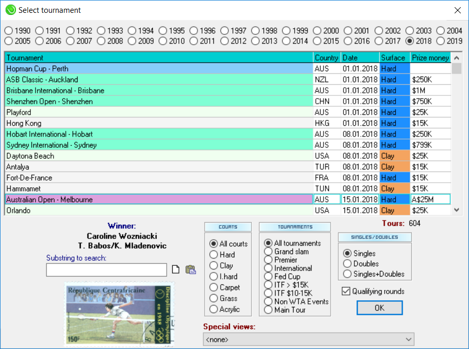 tennis tournament software for mac